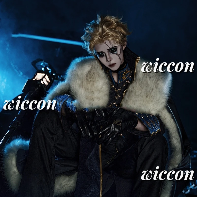 Игра Alva Lorenz Pustelnik Косплей Костюм Тюремный Жестковый Спинный Консультатор Меховой