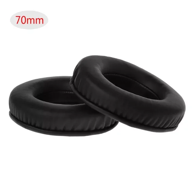 

Universal Headphone Foam Ear Pads Cushion Earpad Soft PU Replacement for Sony AKG Sennheiser ATH Headphones