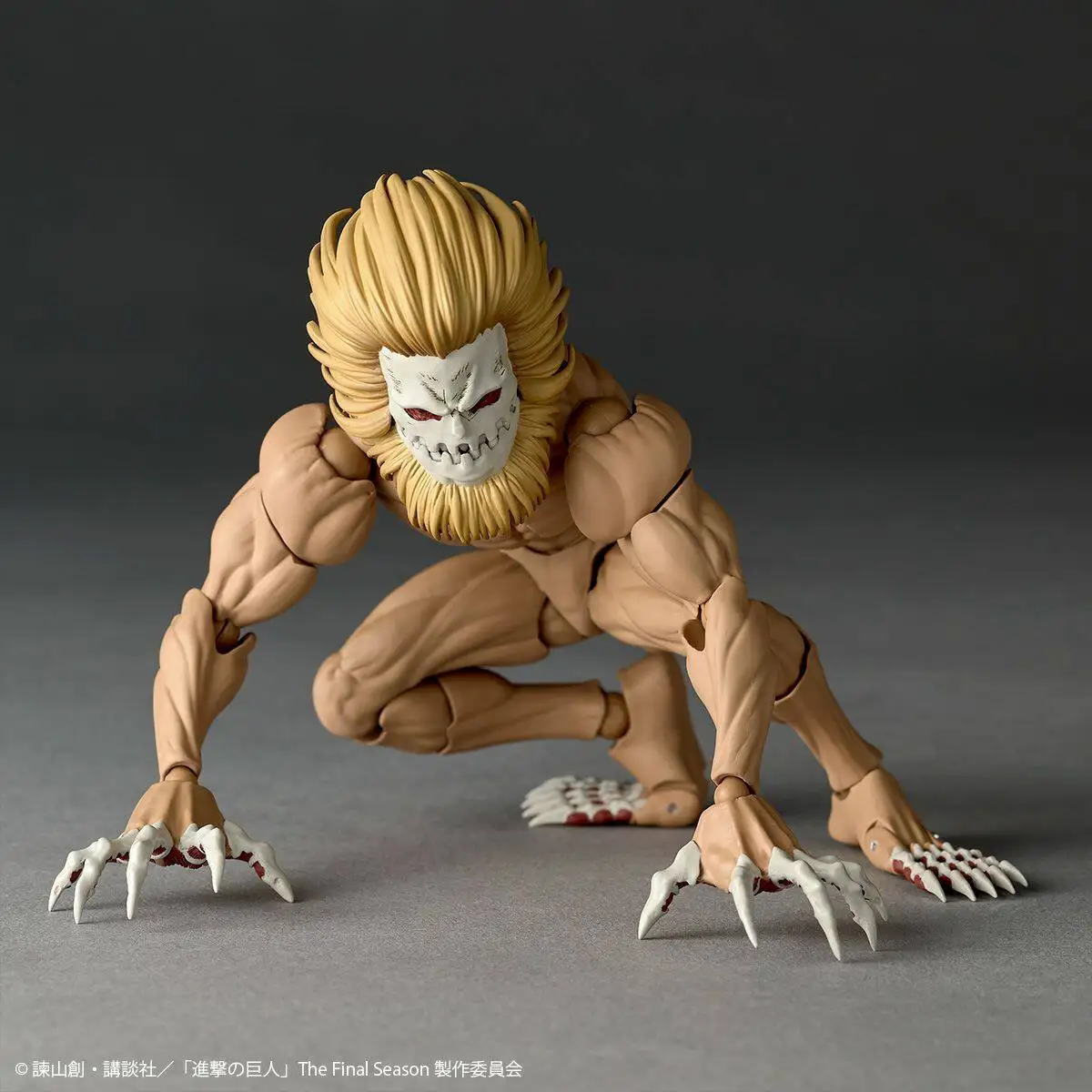 Фото В наличии: Фигурка Kaiyodo Amazing Yamaguchi Agito No Kyojin, анимационная коллекционная модель, подарок, хобби №4