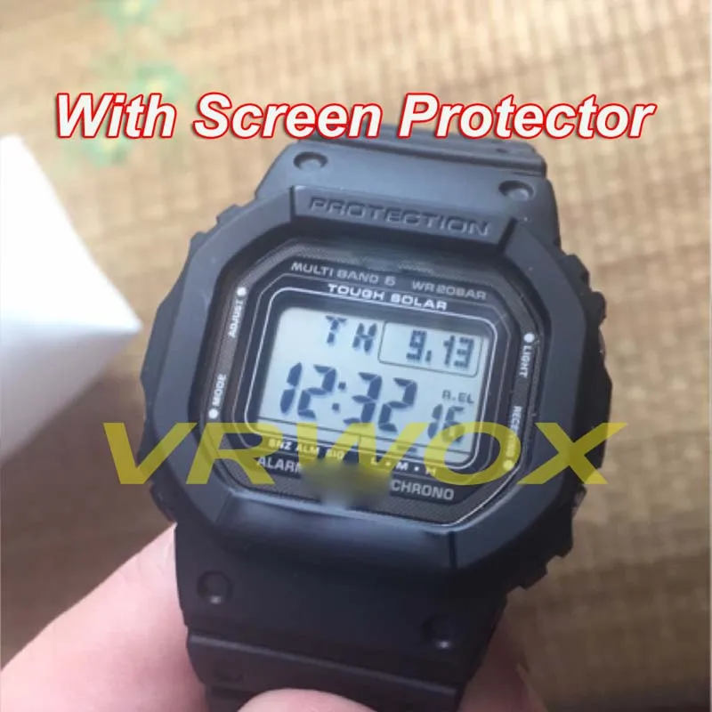 Protector For  GD-350 DW-291 GBD-200 B5000 GBX-100 GX-56 5600 B5600 M5610 TPU HD Clear Anti-Scratch Nano Screen Protector images - 6