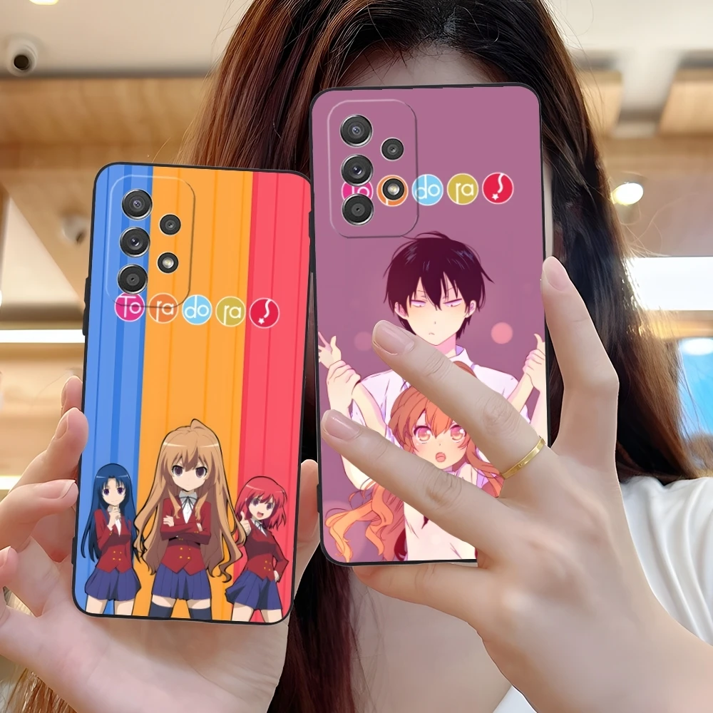 Милый чехол Toradora для мобильного телефона с рисунком Samsung Galaxy A91 73 71 70 54 53 52 34 24 23 21 S