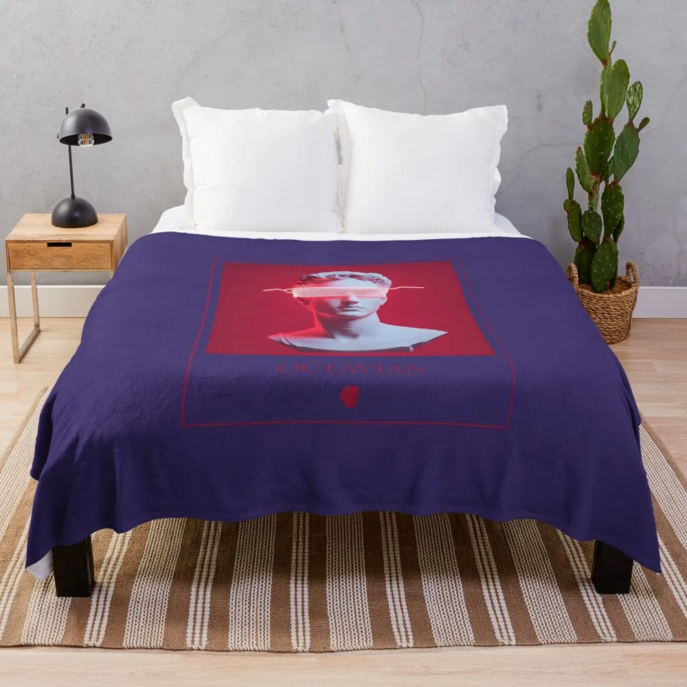 Augustus - октавианское одеяло мягкие плюшевые клетчатые тонкие одеяла