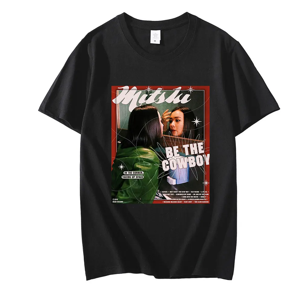 

Mitski Be The Cowboy постер музыкальный альбом печать футболка 100% чистый хлопок креативный тренд винтажный крутой подарок футболки для
