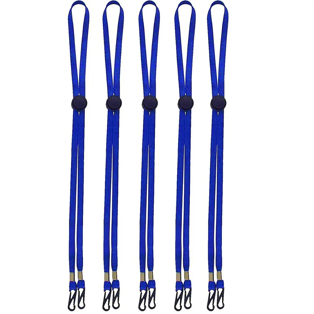 

Mask Rope Adjustable Elastic Nand Ear Rope Color Wide Flat Mask Lanyard Mask With Lanyard Independent Packaging
