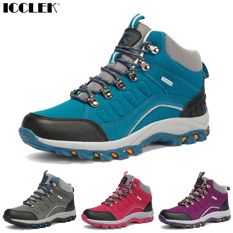 

Men's Sneakers Non-slip Wear Resistant Outdoor Hiking Shoes Breathable Climbing Men Sneaker Unisex Tourism Mountain Boots Adult