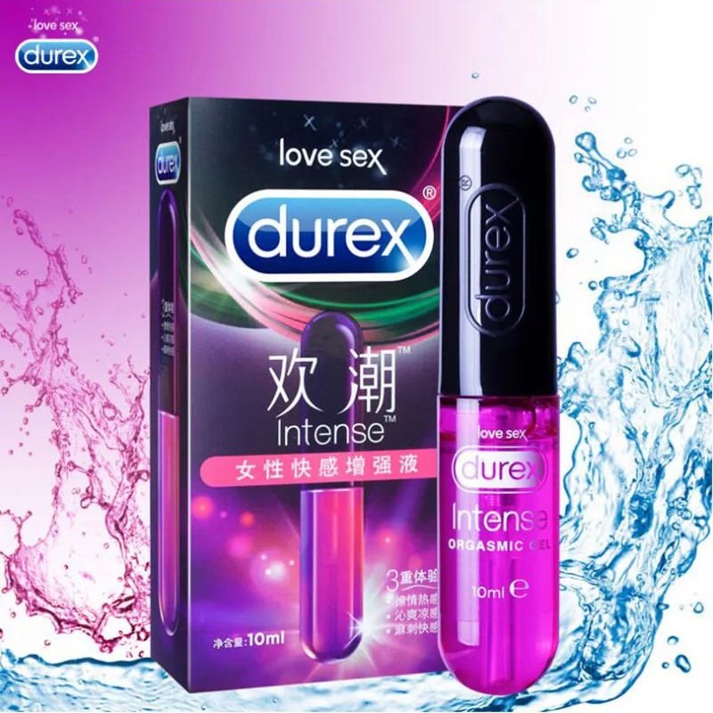 Durex Lubricant 10ML Water Based Safe Intimate Vagina Super Lubricating Intense Orgasm Gel Libido Enhancer Sex Toys for Women |