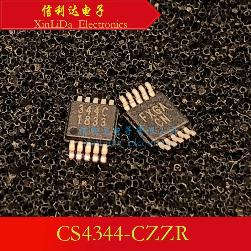 CS4344-CZZR CS4344 344C TSSOP10 D/a чип преобразования DAC Новый и оригинальный