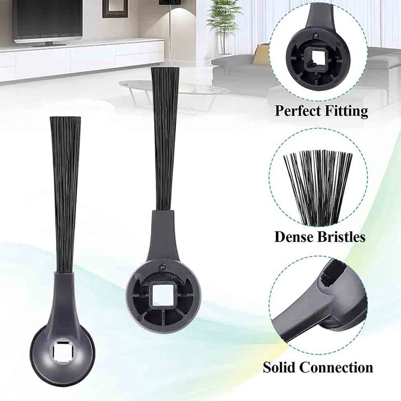 Сменные боковые щетки 10 шт. совместимы с Shark IQ Robot R101AE (RV1001AE) RV1100 RV1101 RV2011DRUS RV912S R100