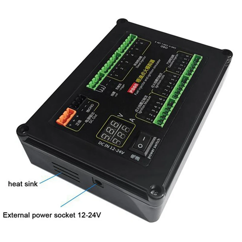 PD60 Бензиновый инжектор Симулятор катушки зажигания ЭБУ Платформа обслуживания