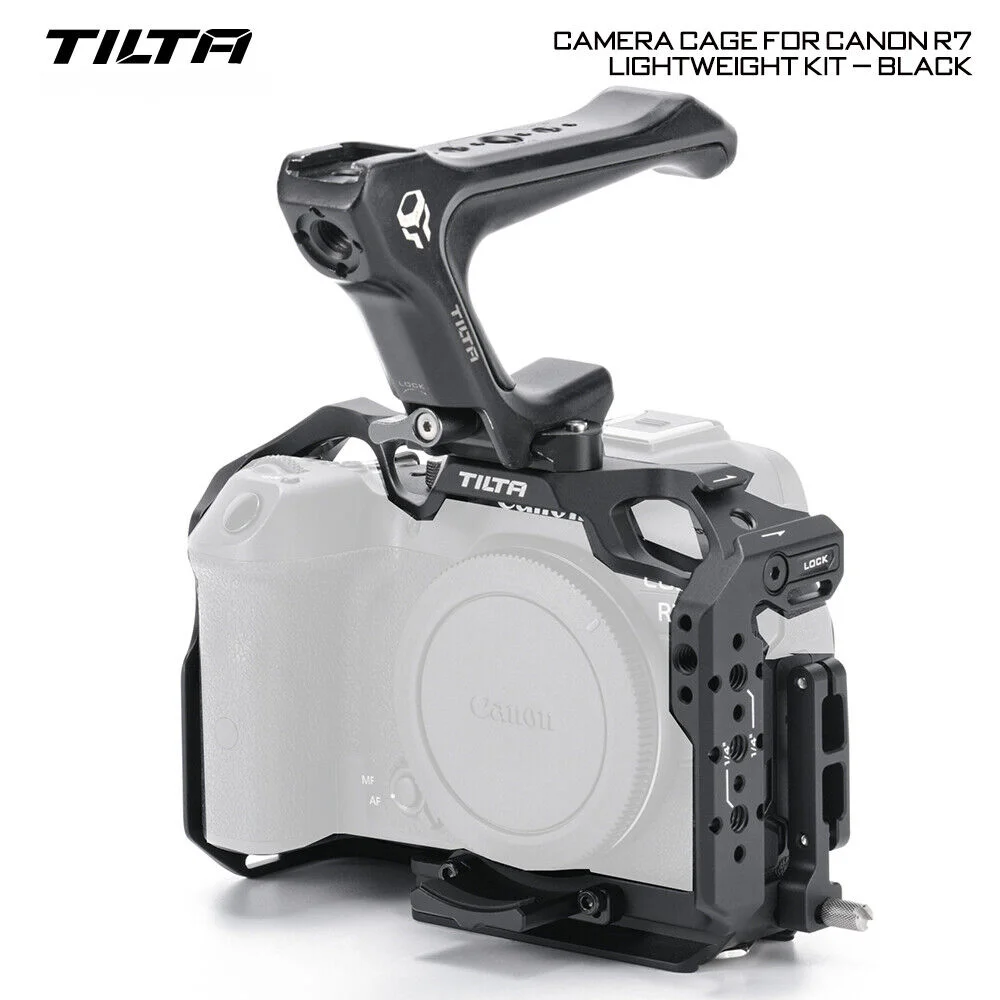 Клетка Tilta для камеры CANON R7 легкий комплект фотокамера с кабелем и зажимом NATO