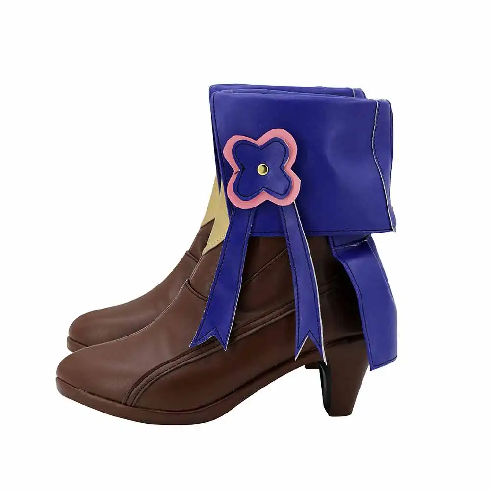 Обувь для косплея Honkai Star Rail 7 марта сапоги женские из искусственной кожи на