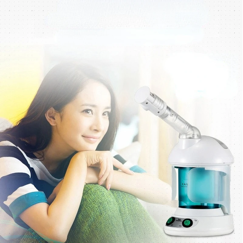 

Steam Baked Oil Machine Dedicated Large Fog Ion Baked Oil Sprayer for Beauty Salons Household 2-in-1 Baked Oil Facial Steamer