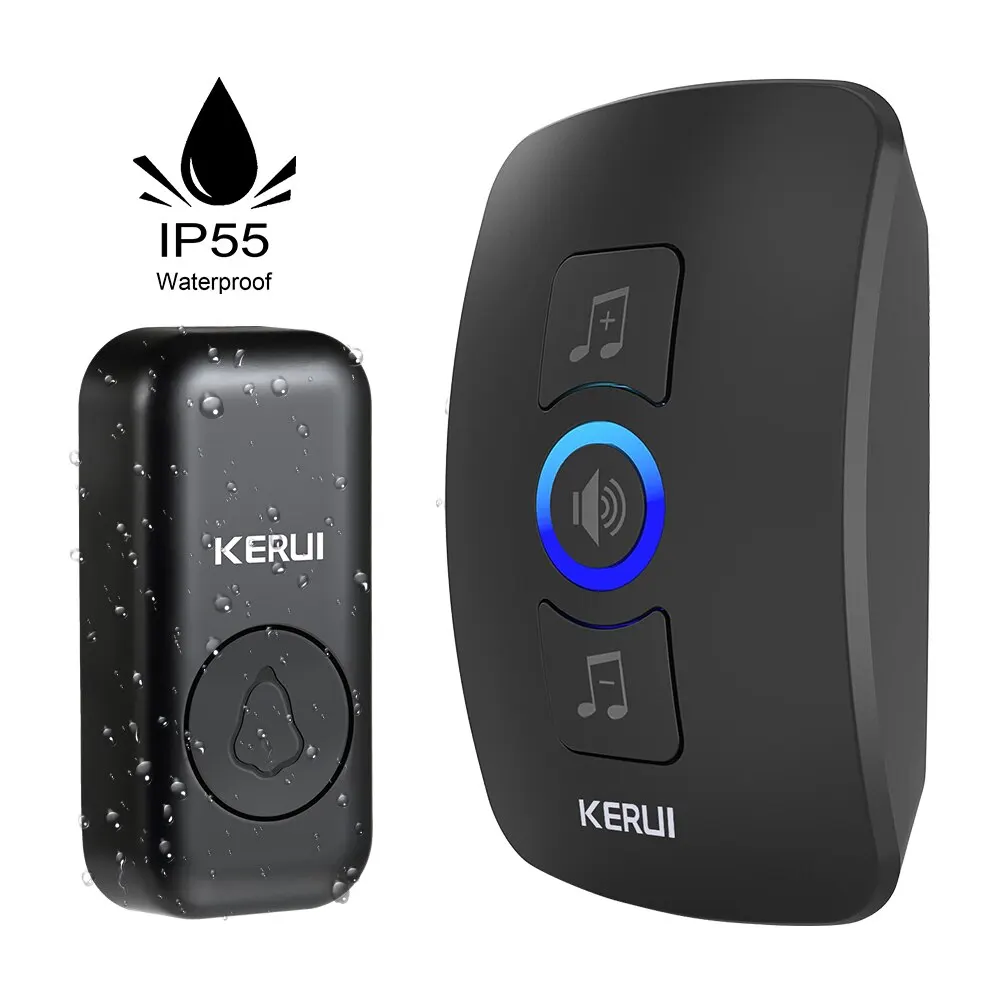 KERUI Wireless Doorbell Waterproof OutDoor Smart Home Door B
