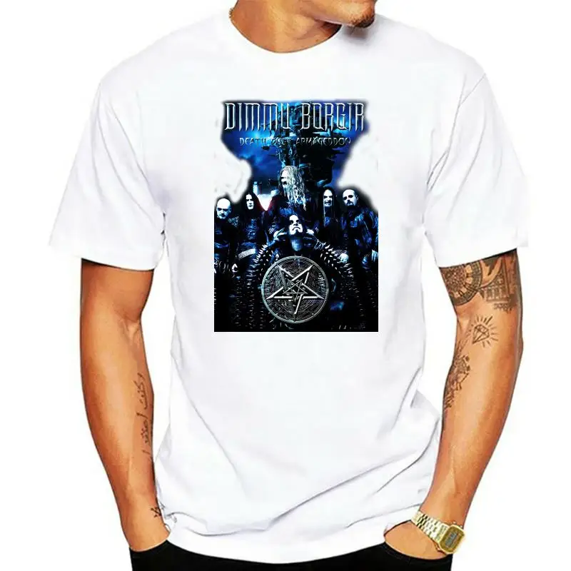 

Dimmu Borgir - Death Cult Group Photo - TWO-SIDES Band T-Shirt Men Women Unisex Fashion tshirt Free Shipping