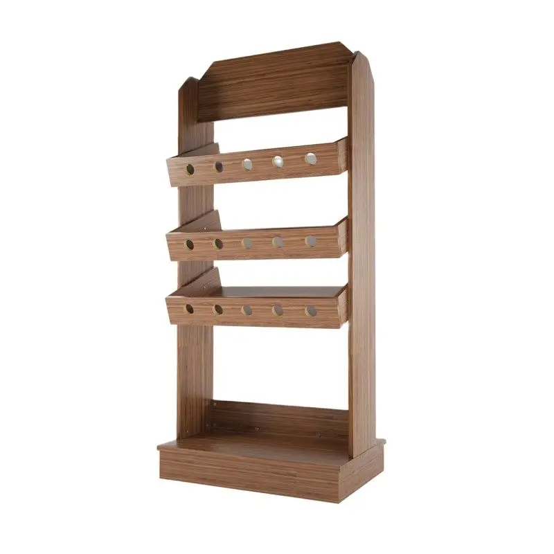 

Роскошный высококачественный деревянный винный шкаф наклейма