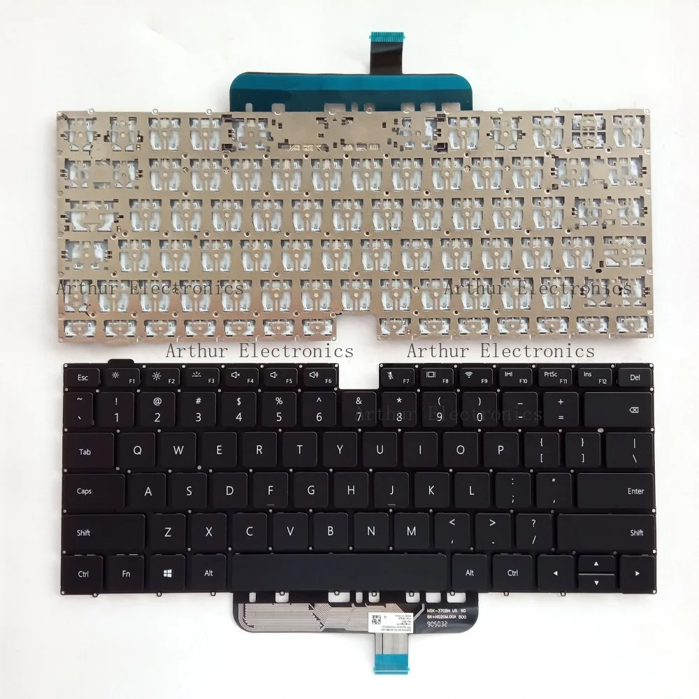 Фото ​ ​ Клавиатура для Huawei MateBook D15 BOHB-WAX9 BoB-WAH9 BOM BoDE WXX9, раскладка US RU SP, замена ​ ​ №1