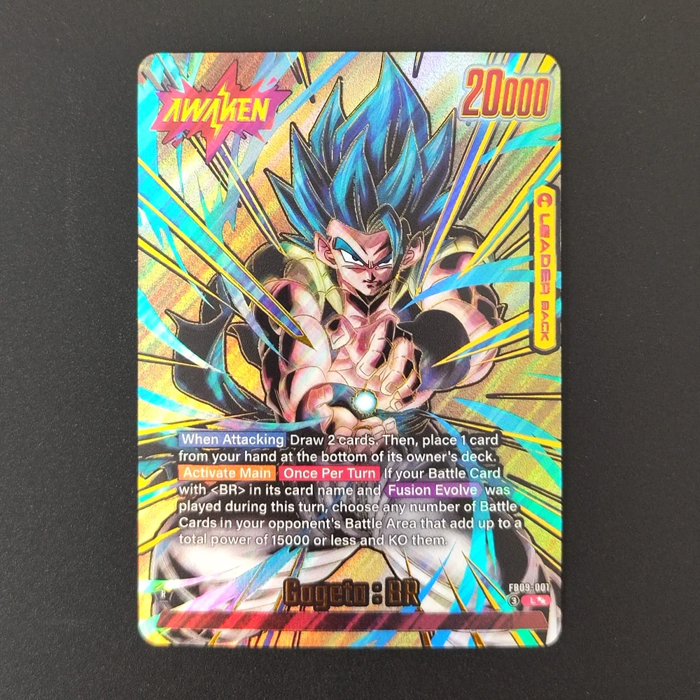 Фото Коллекционная карточная игра Self Made Dragon Ball Super Fusion World English Gogeta BR FB09-001 Super Alternate Art №2