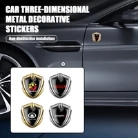 new shield styling car badge body trunk decor sticker for volkswagen vw touran tiguan mk2 polo 6r passat jetta mk6 gti r golf 7