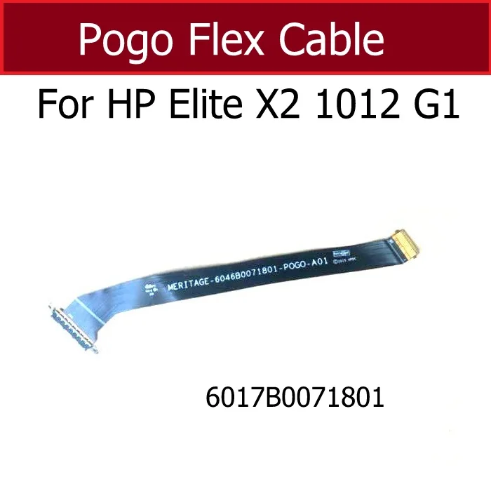 For HP Elite X2 1012 G1 POGO Charger Flex Cable Charging Connector Flex Ribbon Parts 6017B0071801