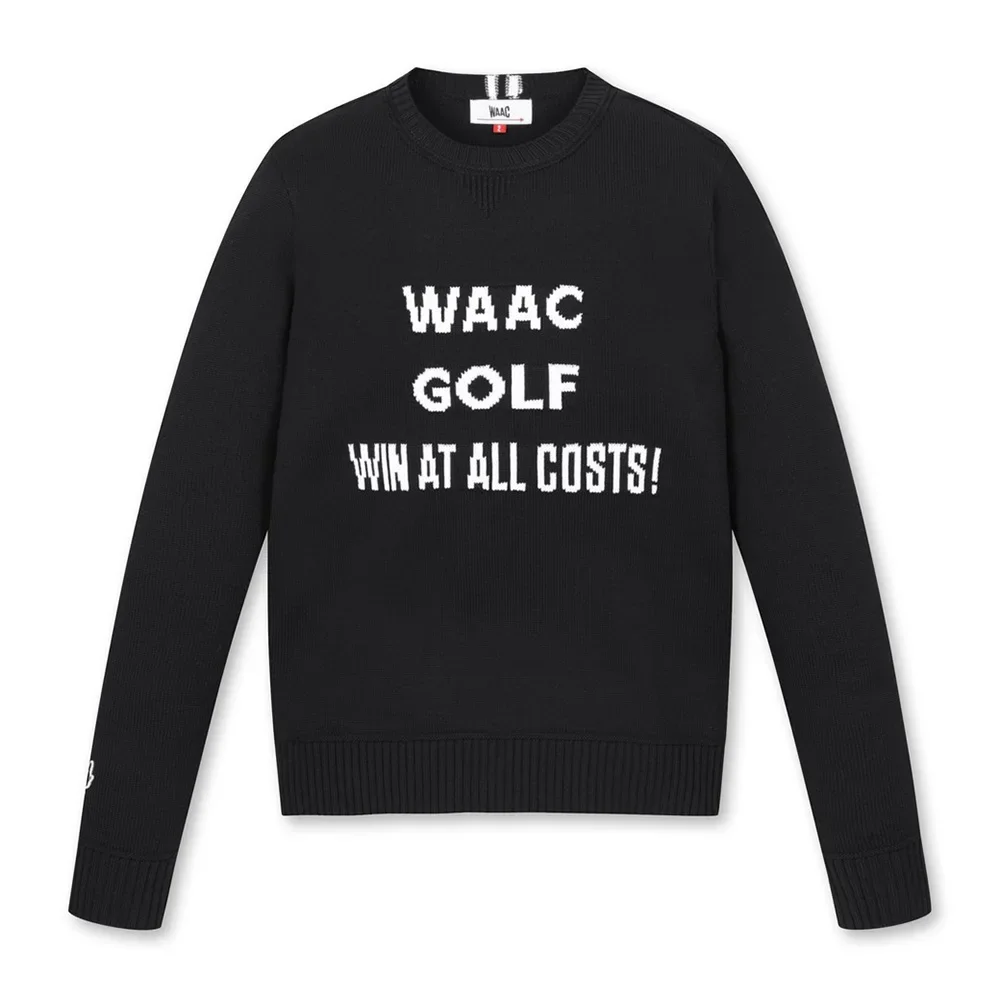 Женский вязаный свитер для гольфа изысканный дизайн вышивка букв элитный тренд