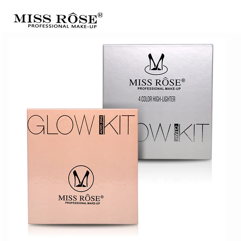 

Miss Rose Shimmer Bronzer and Highlighters Powder Concealer for Face Palette Makeup Contour