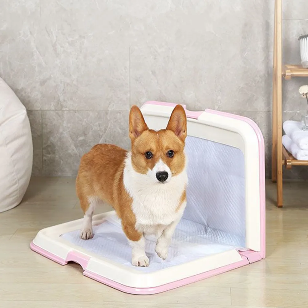 

Dog Training Toilet Dog Potty Toilet Training Tray Litter Box Puppy Pad Holder Mat For Small Cats Easy To Clean Pet Supplies