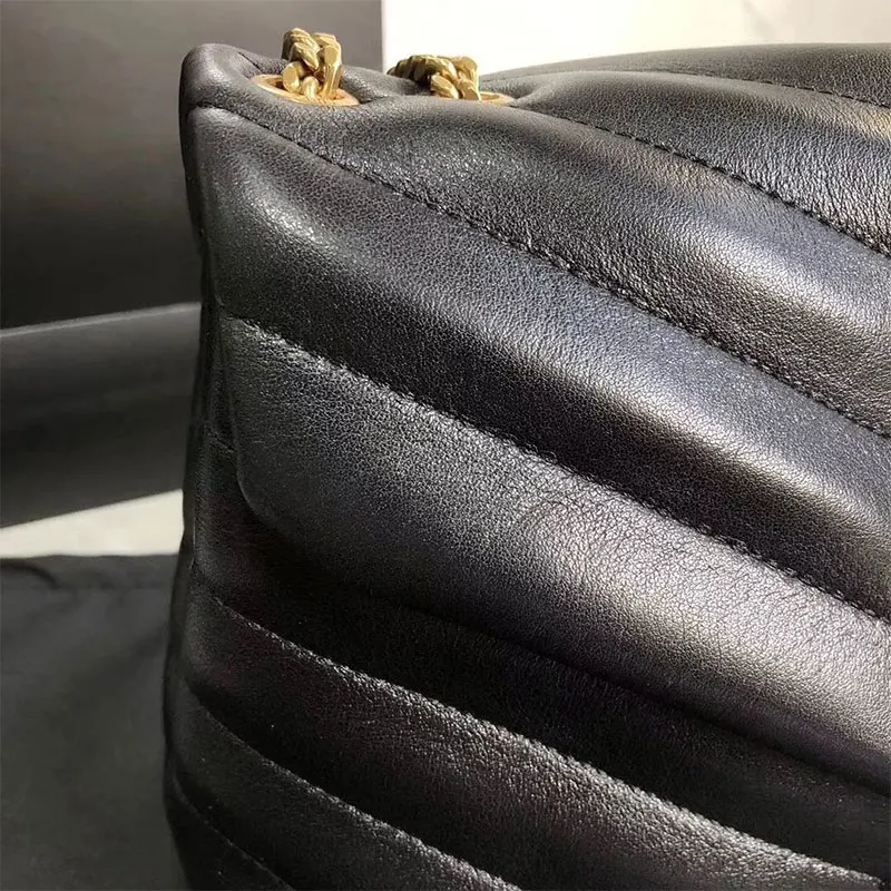 High Quality Genuine Leather Flip Bag Woman Classic Handbags Fashion Large Capacity Handbag Chain Shoulder Messenger Crossbody