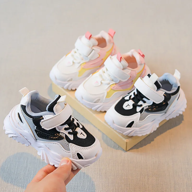 

Children's Sneakers For Boys Girls Breathable Mesh Soft Soled Casual Sports Shoes Spring Autumn Kids 4-6y Toddler Girls Shoes