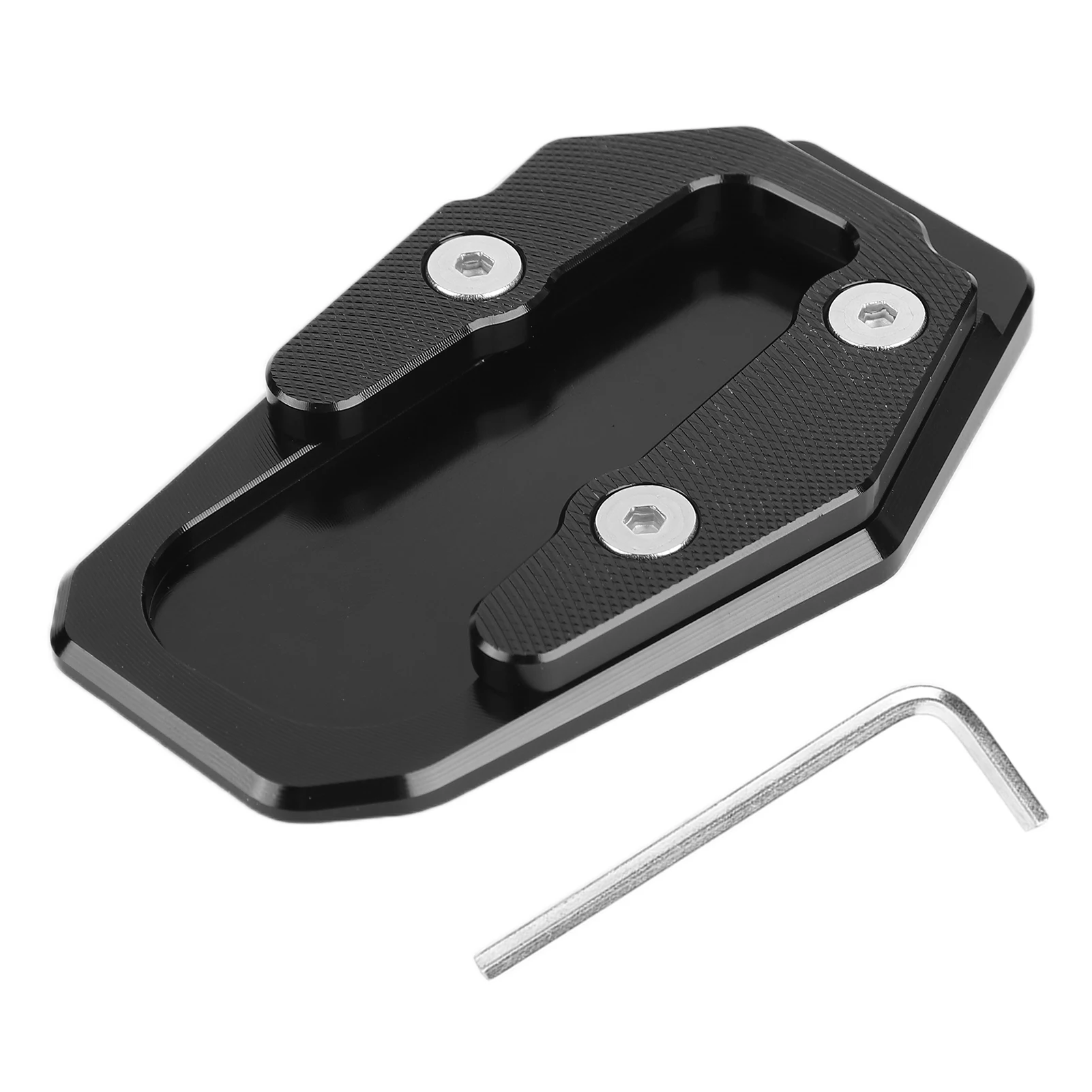 

Motorcycle Kickstand Side Stand Extension Plate Pad Replacement for R1200RT 2014‑2018