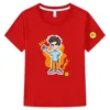 A4 Merch T Shirt Kids Clothes Child Boy Summer Boys Graphic Tee мерч а4 T-Shirts for Girls Casual 100% Cotton Teen Clothing 4