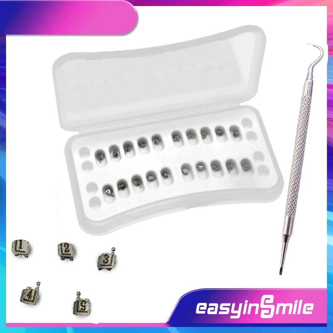 Easyinsmile Стоматологический материал для металлических мини-браслетов лигирующий