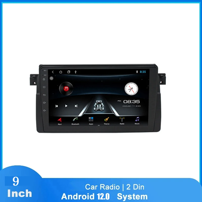 

Автомагнитола на Android 12,0, мультимедийный плеер для BMW E46 / M3 / 318i / 320i / 325i / 330/335 1998-2006, 2DIN, GPS-навигация