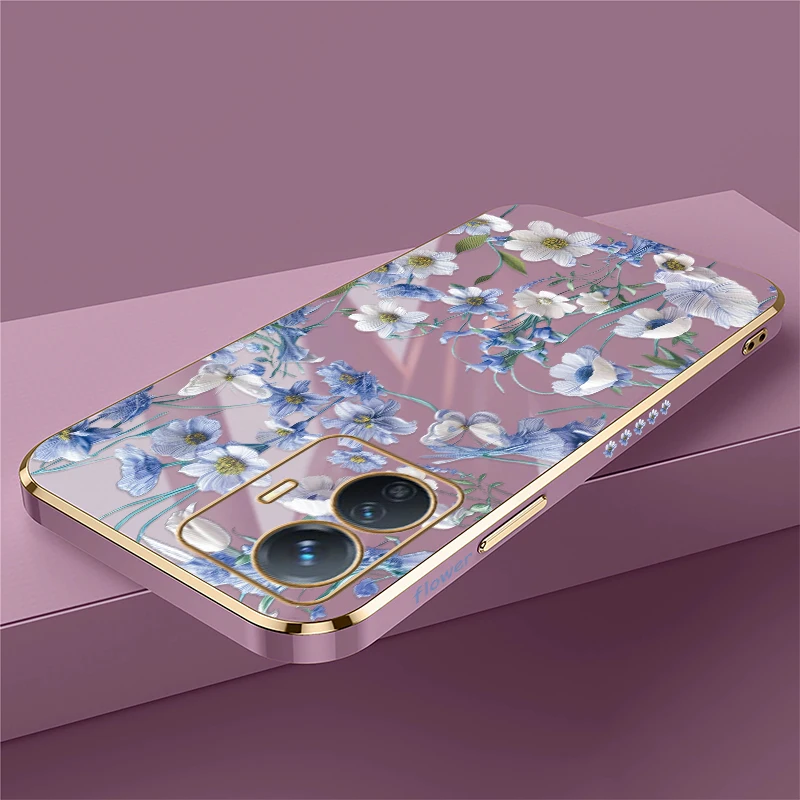 Противоударный силиконовый чехол для телефона Vivo Y28 Y28S Y27 Y27S Y22 Y22S Y21A Y21E Y21T Y21 Y20S G Y20G