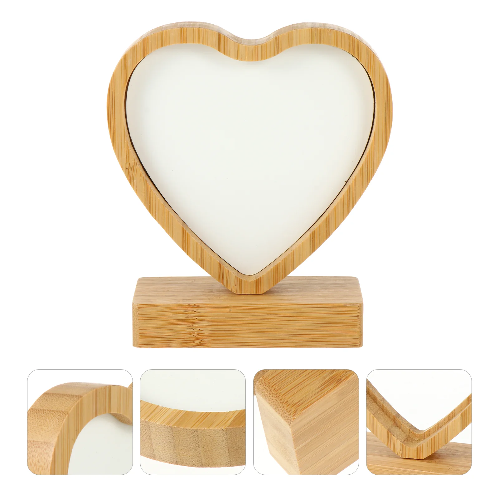 

Frame Photo Picture Desktop Display Holder Square Magnet Tabletop Wedding