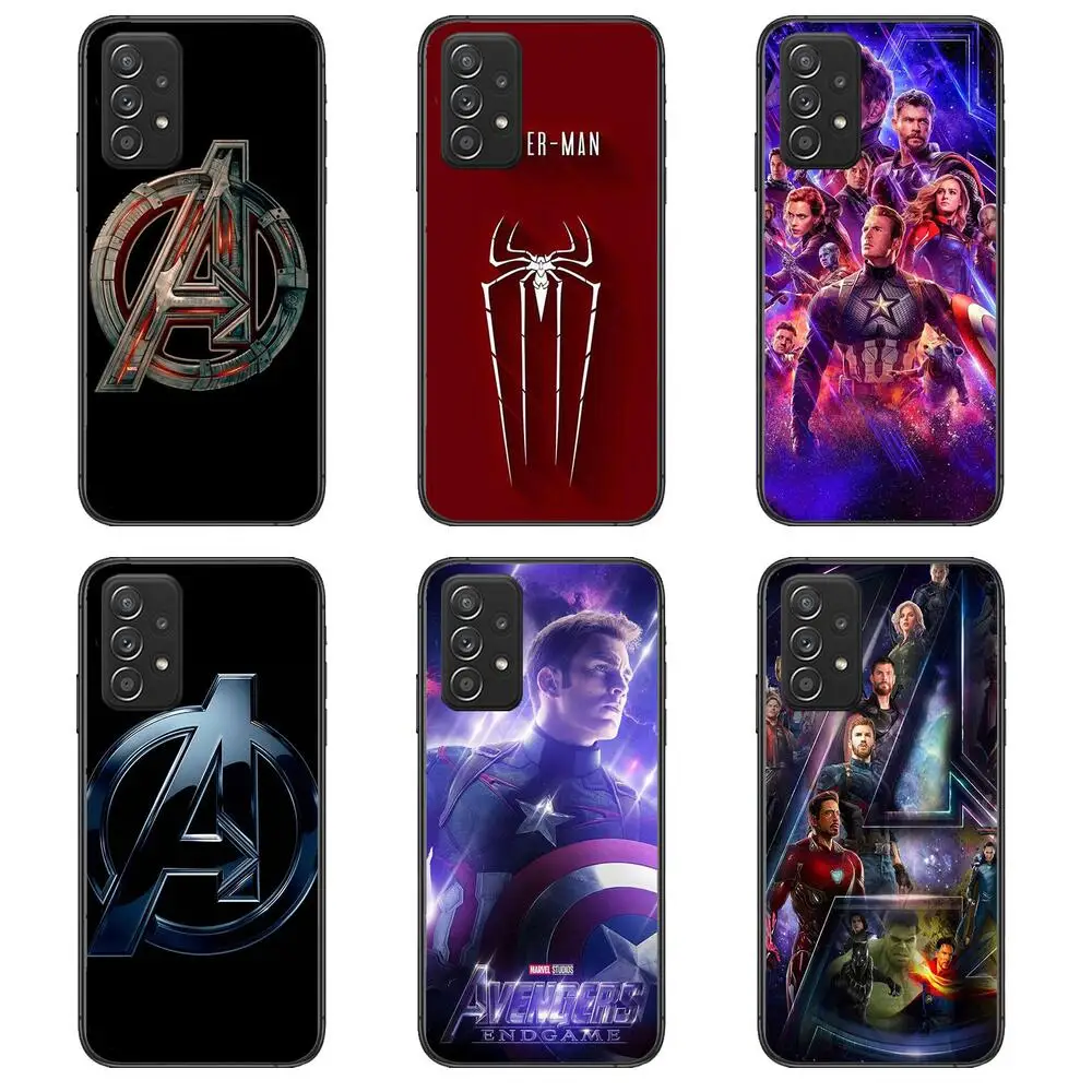 

The Avengers for Samsung Galaxy A51 A50 A52 5G A20E A60 A20S A71 A40 A40S A90 A70 A32 A30 A70 A21S phone case
