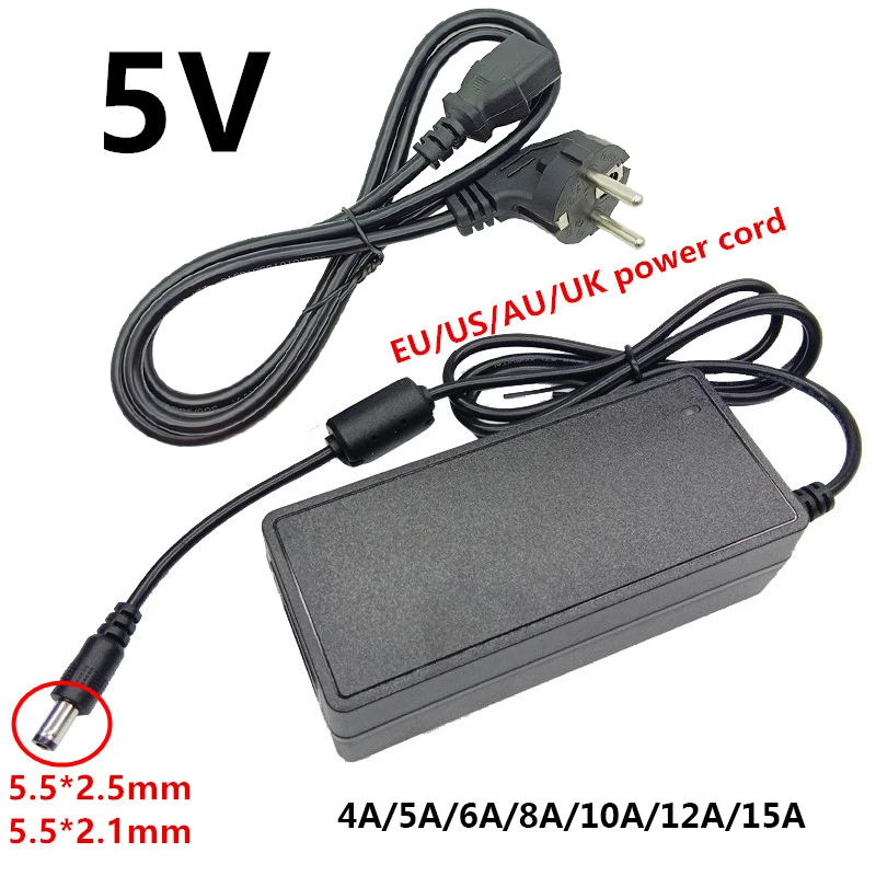 5 В 4 А 6 8 10 12 15 источник питания переменного тока постоянный ток адаптер розетка