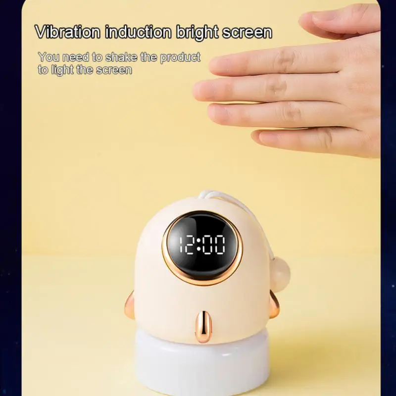 Светодиодный ночник маленькие портативные часы-лампа с USB-зарядкой
