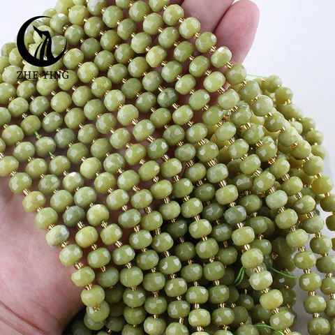 Бусины из камня ZHEYING 6x8 мм