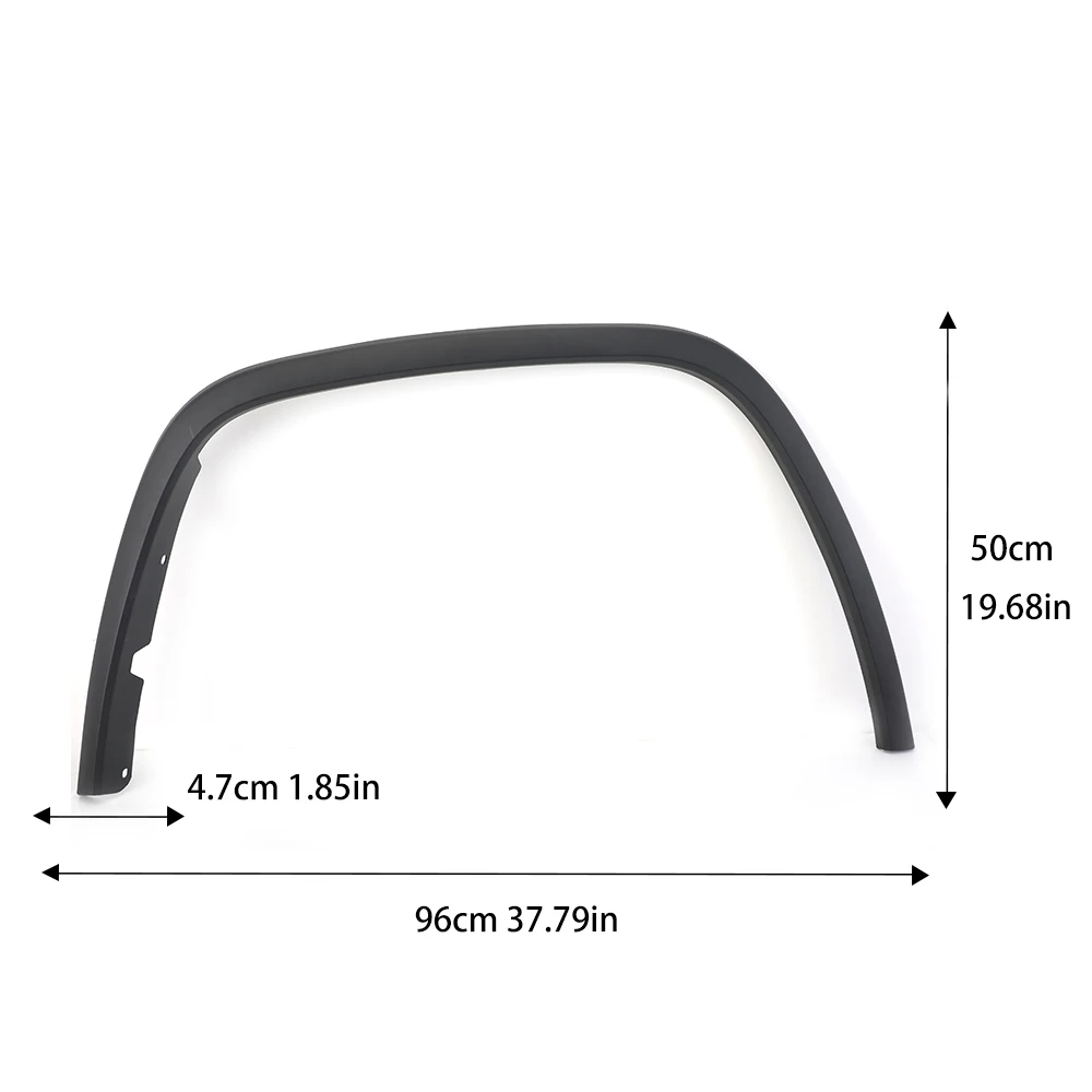 

Молдинг факела переднего крыла для Jeep Grand Cherokee WK2 2011-2016, аксессуары для бровей колес, замена деталей 1MP39RXFAE