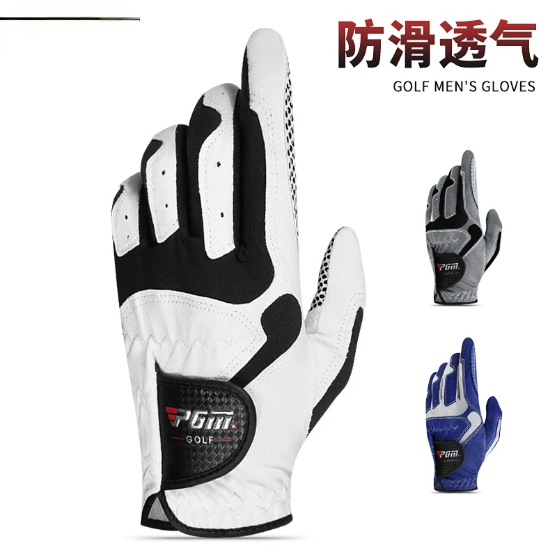 

Men's golf gloves antiskid microfiber cloth fishing the odd glove