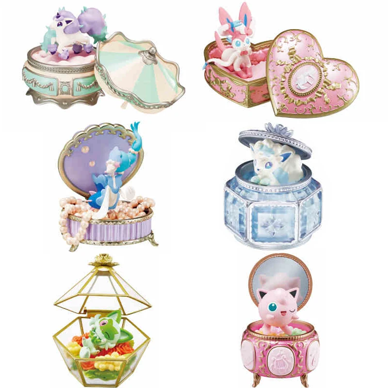 RE-MENT Мини-шкатулка для драгоценностей Sylveon Primarina