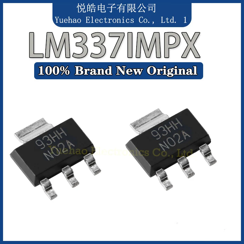 

10PCS New Original LM337 LM337IMP LM337IMPX N02A IC Chip SOT-223 MCU