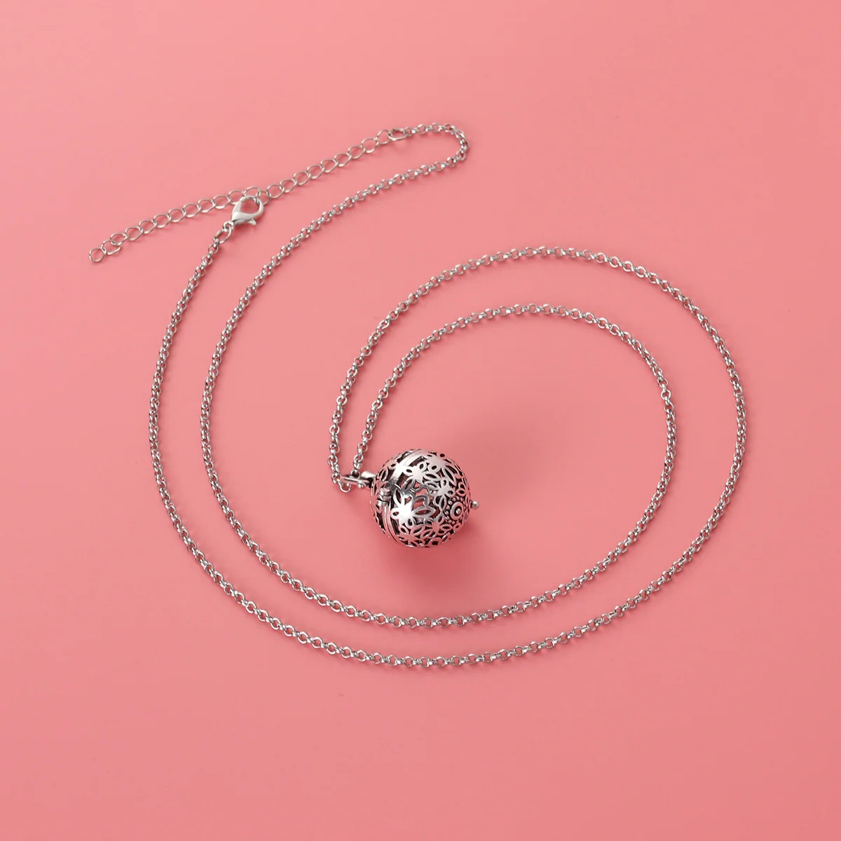 

Essential Oil Diffusers Pendant Aromatherapy Jewelry Necklace Round Pregnant Woman