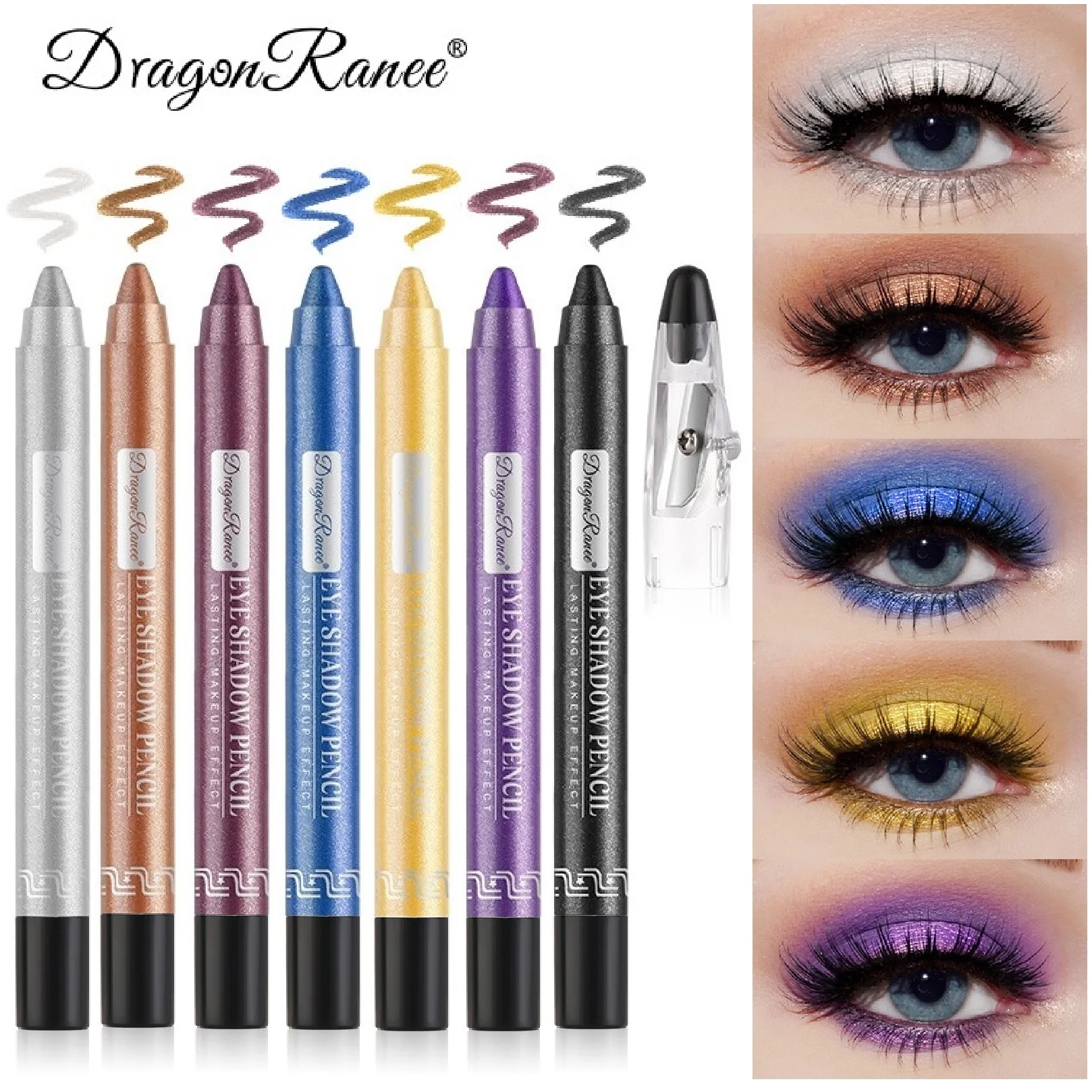 Shiny Eyeliner Shimmer Colored Highlighter Illuminator Makeup Cosmetics