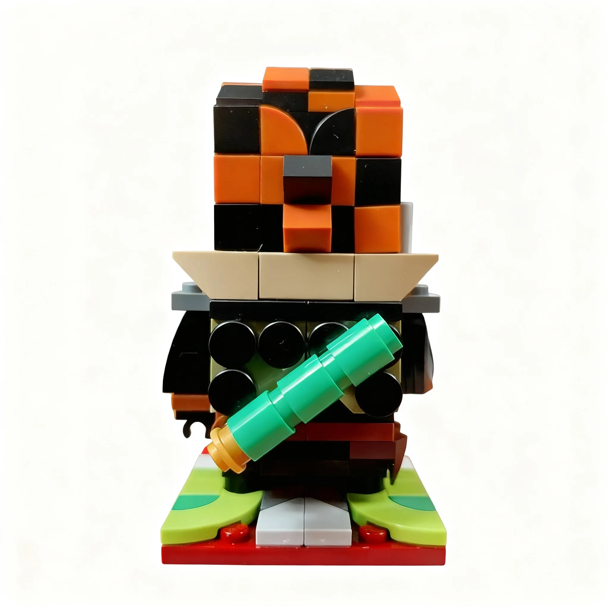 Фото 256 шт. MOC Babylon 5 Ta'Lon BrickHeadz, модель строительных блоков, рождественский подарок, игрушка, конструктор, декоративное изделие, художественные блоки для сборки. №2