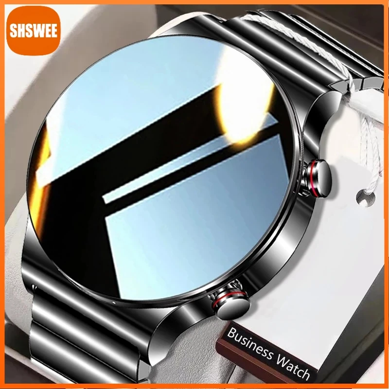 

For Xiaomi Huawei Display Smart Watch Men Bluetooth Call IP68 Waterproof Music Player Link Bluetooth Headset Smartwatch Men