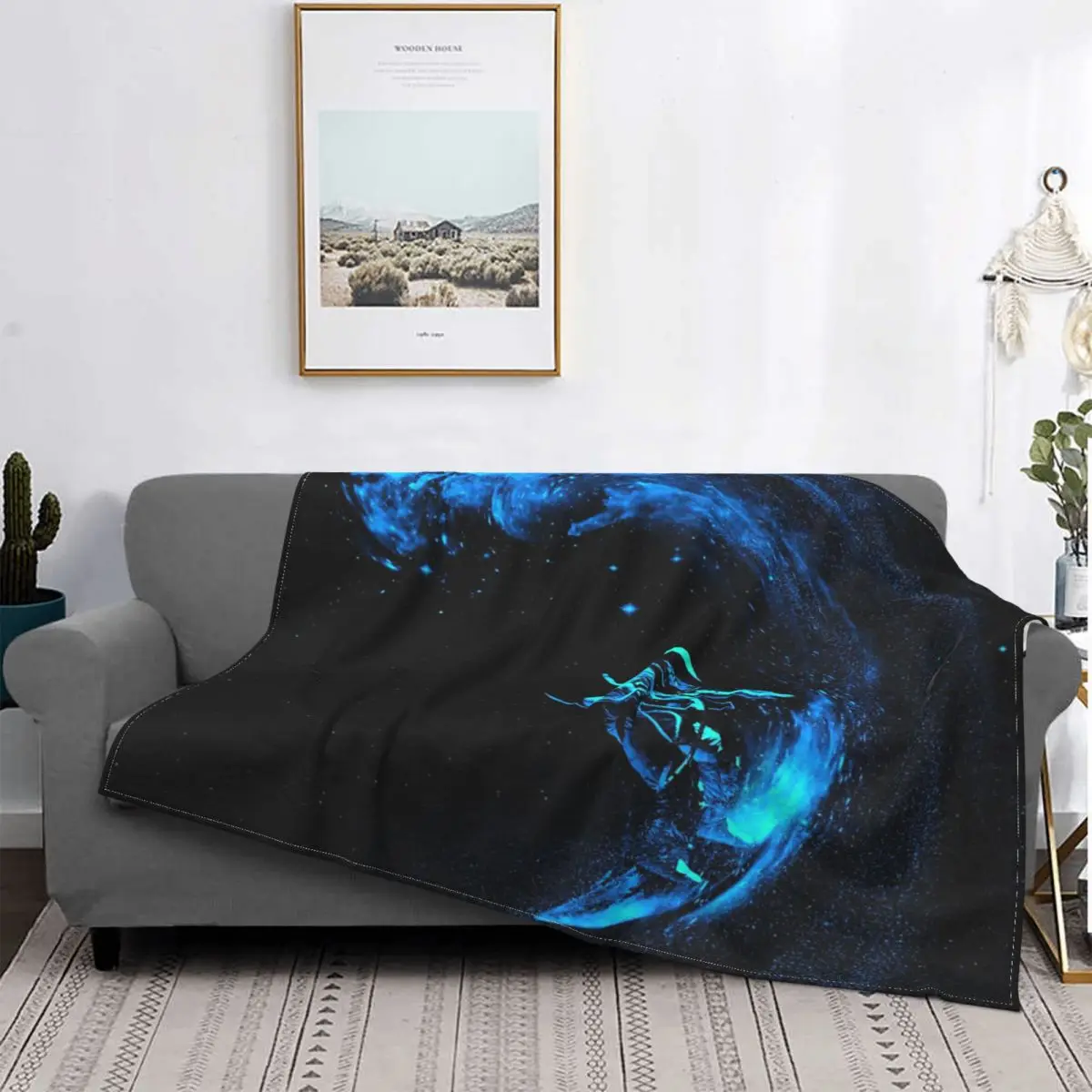 

Space Surf-colcha a cuadros para cama, 1 manta, 90 muselina