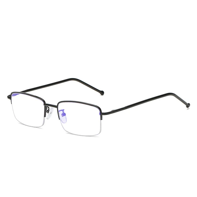 

Men Women Anti Blue Light Blocking Reading Glasses Metal Half Eyeglasses Frame Computer Prescription Presbyopic Lens Eyewear