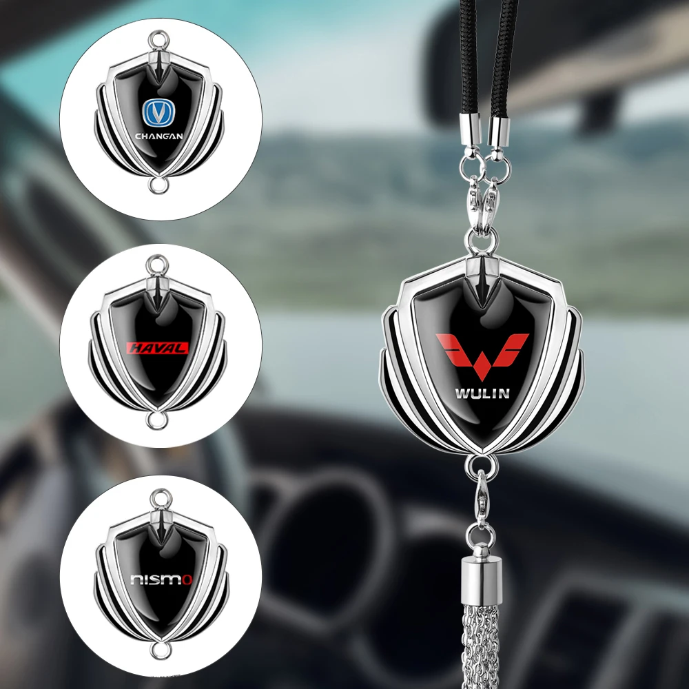 

3D Metal Car Hanging Pendant Auto Styling Decoration Accessories For Mini R50 R52 R53 R56 R57 R58 R60 Cooper Countryman Clubman