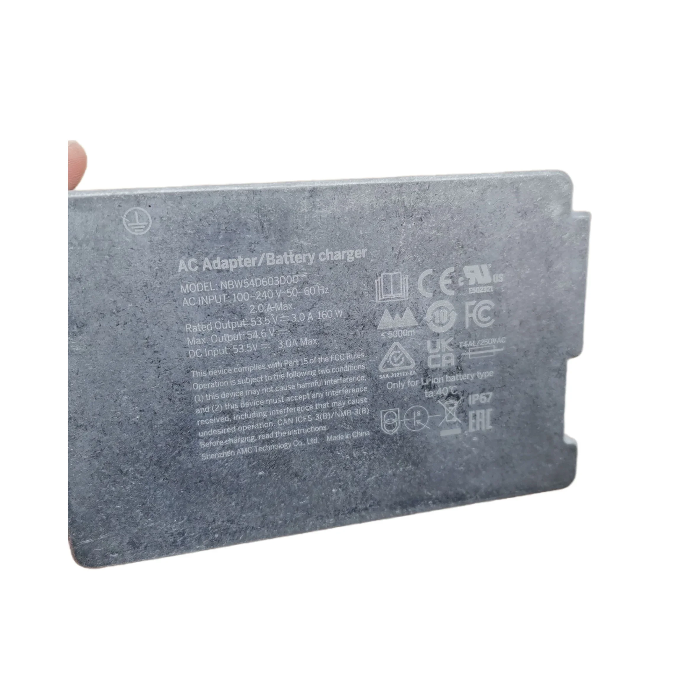 Оригинальное встроенное зарядное устройство для Segway Ninebot Kickscooter P65 P100